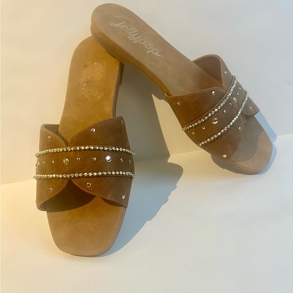 Jellypop Women’s Slip On Sandal Size 9M